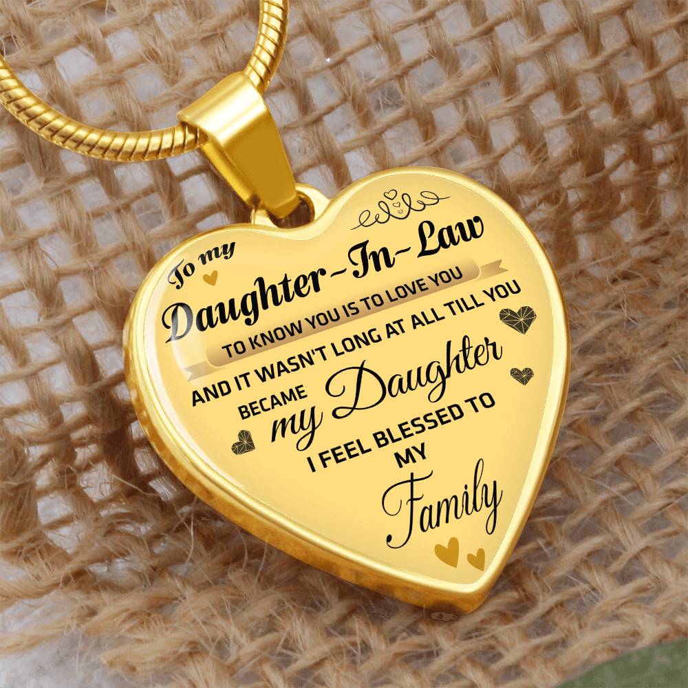 to my daughter in law new