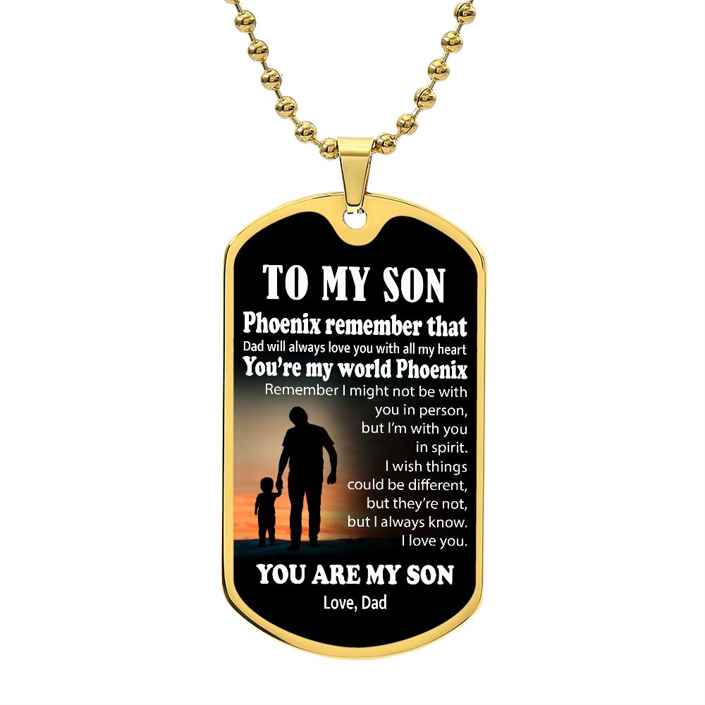 To My Son Phoenix
