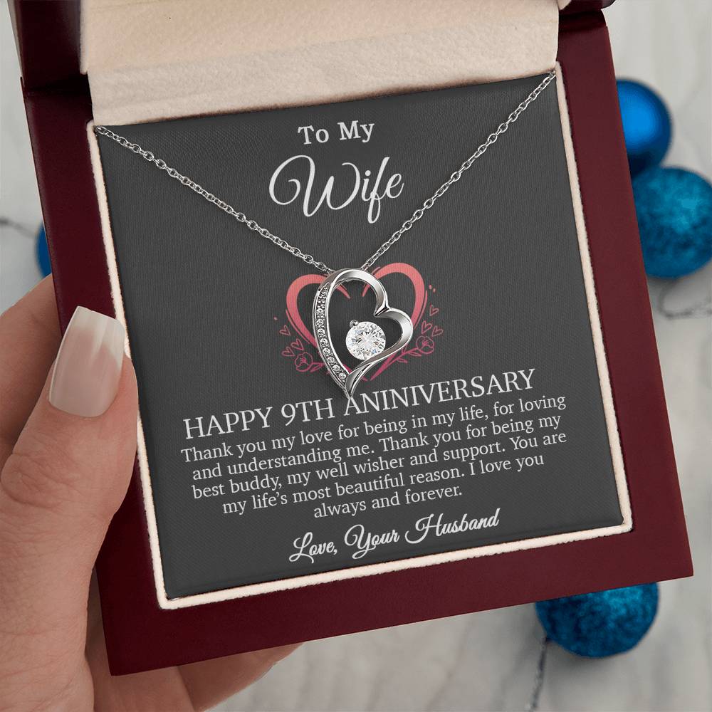 9th Anniversary Gift For Wife, 9 Year Anniversary Gifts, 9th Wedding Anniversary Gift Ideas