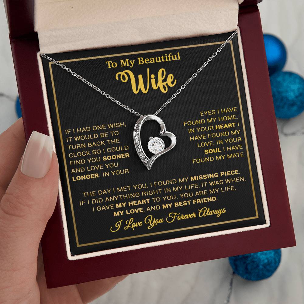To My Wife Necklace, Gift For Wife, Anniversary Gift For Wife, Christmas Gift 27_9