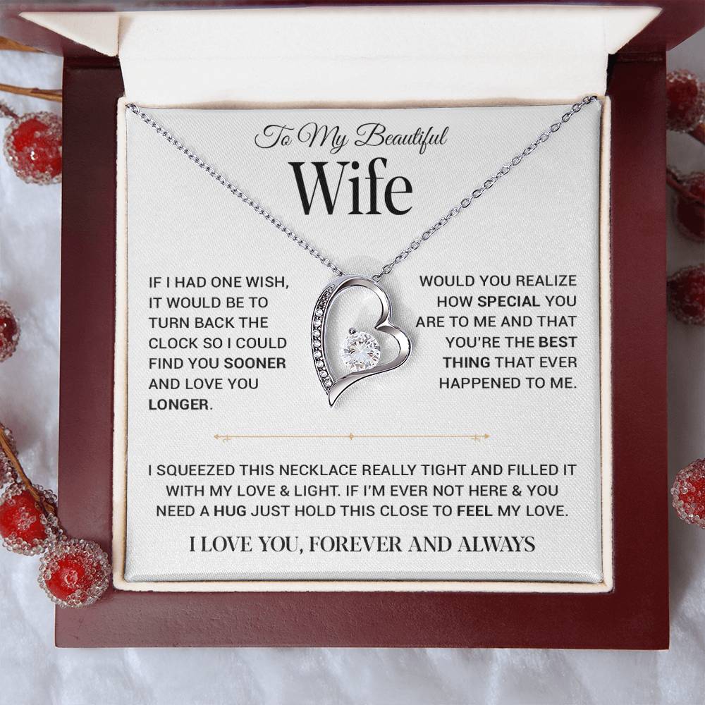 To My Wife Necklace, Gift For Wife, Anniversary Gift For Wife, Christmas Gift 26_11