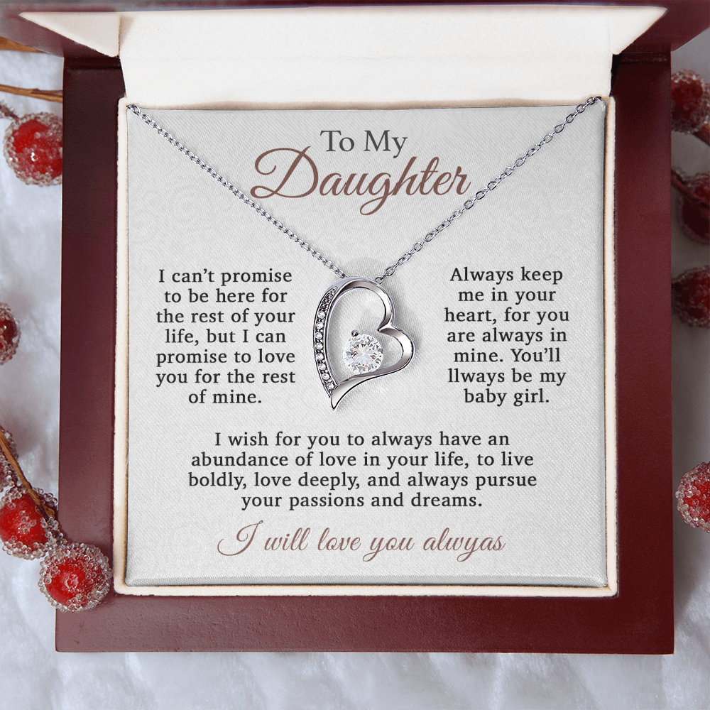 To My Daughter Necklace, Daughter Father Necklace, Daughter Gift From Dad 10_11