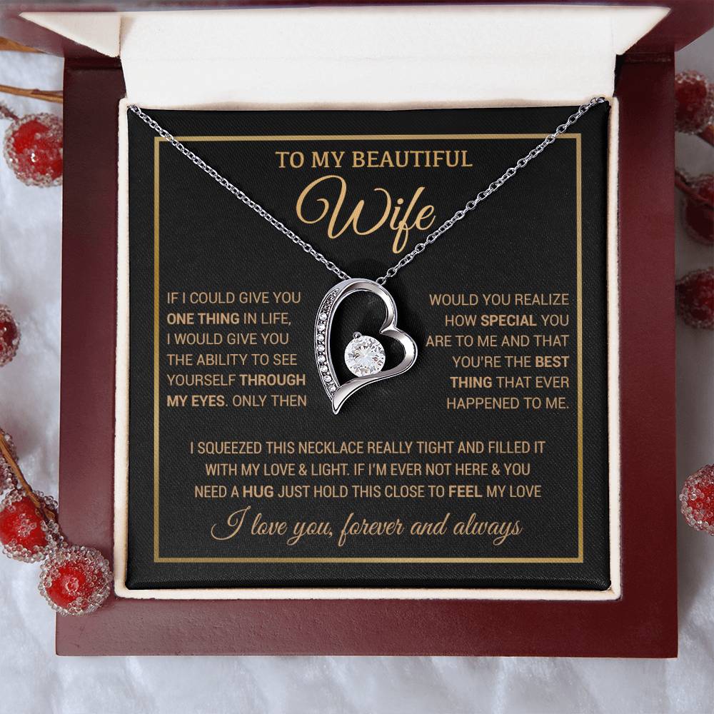 To My Wife Necklace, Christmas Gifts For Women, Anniversary Gift For Wife 5_11