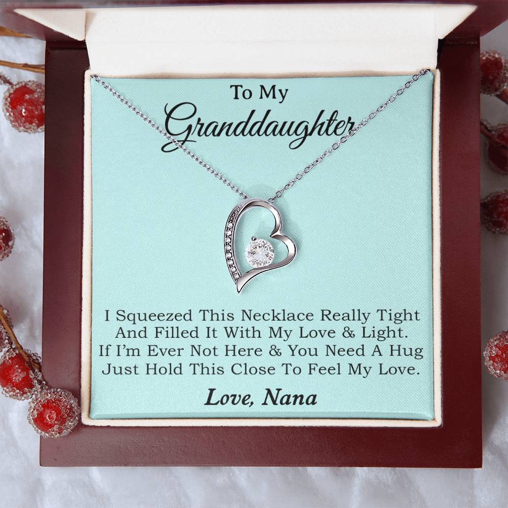 To My Granddaughter Necklace, Granddaughter Gift, Gifts for Granddaughters, Granddaughter Necklace 31_10