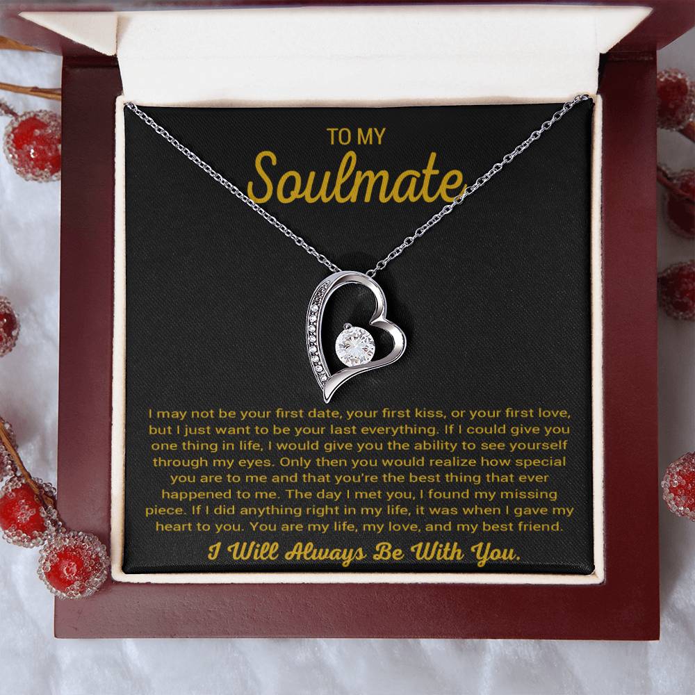 To My Soulmate Necklace, Gift for Wife, Girlfriend, Anniversary Gift 12_11