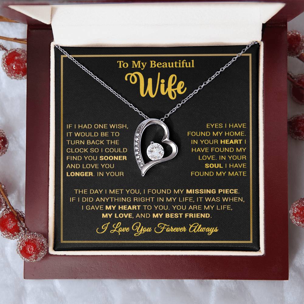 To My Wife Necklace, Gift For Wife, Anniversary Gift For Wife, Christmas Gift 27_9