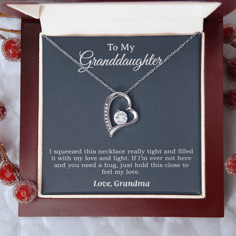 To My Granddaughter Necklace, Granddaughter Gift, Gifts for Granddaughters, Granddaughter Necklace 11-9