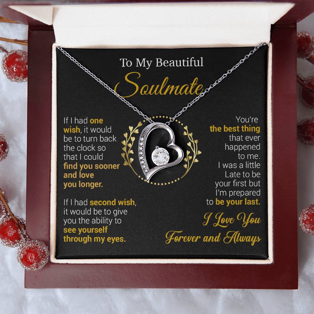 To My Soulmate Necklace, Gift For Soulmate, Anniversary Gift, Christmas Gift 22_11