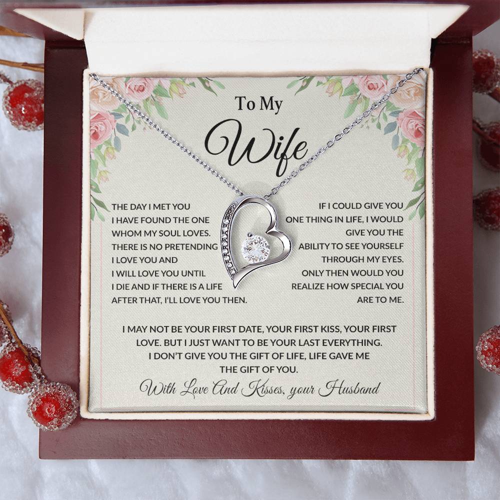 To My Wife Necklace, Christmas Gifts For Women, Anniversary Gift For Wife 21_10