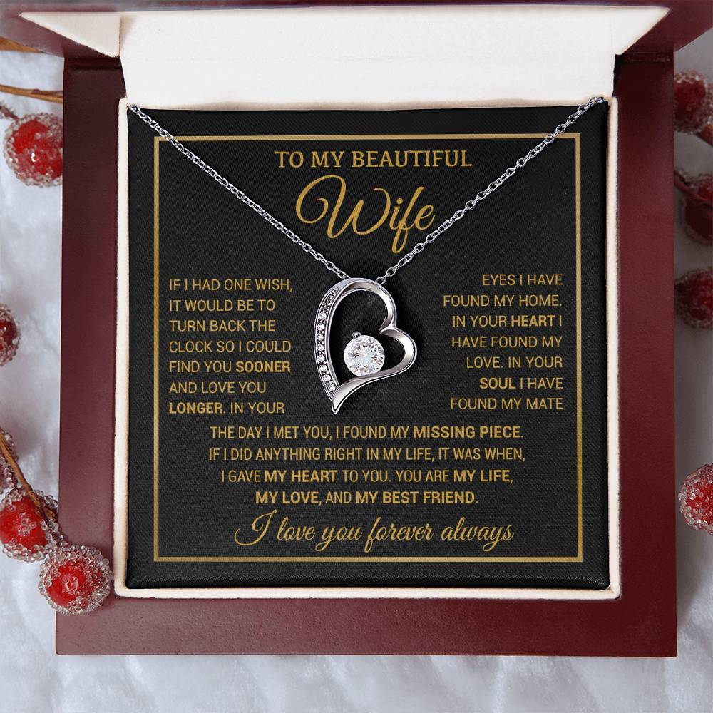 To My Wife Necklace, Christmas Gifts For Women, Anniversary Gift For Wife 6_11