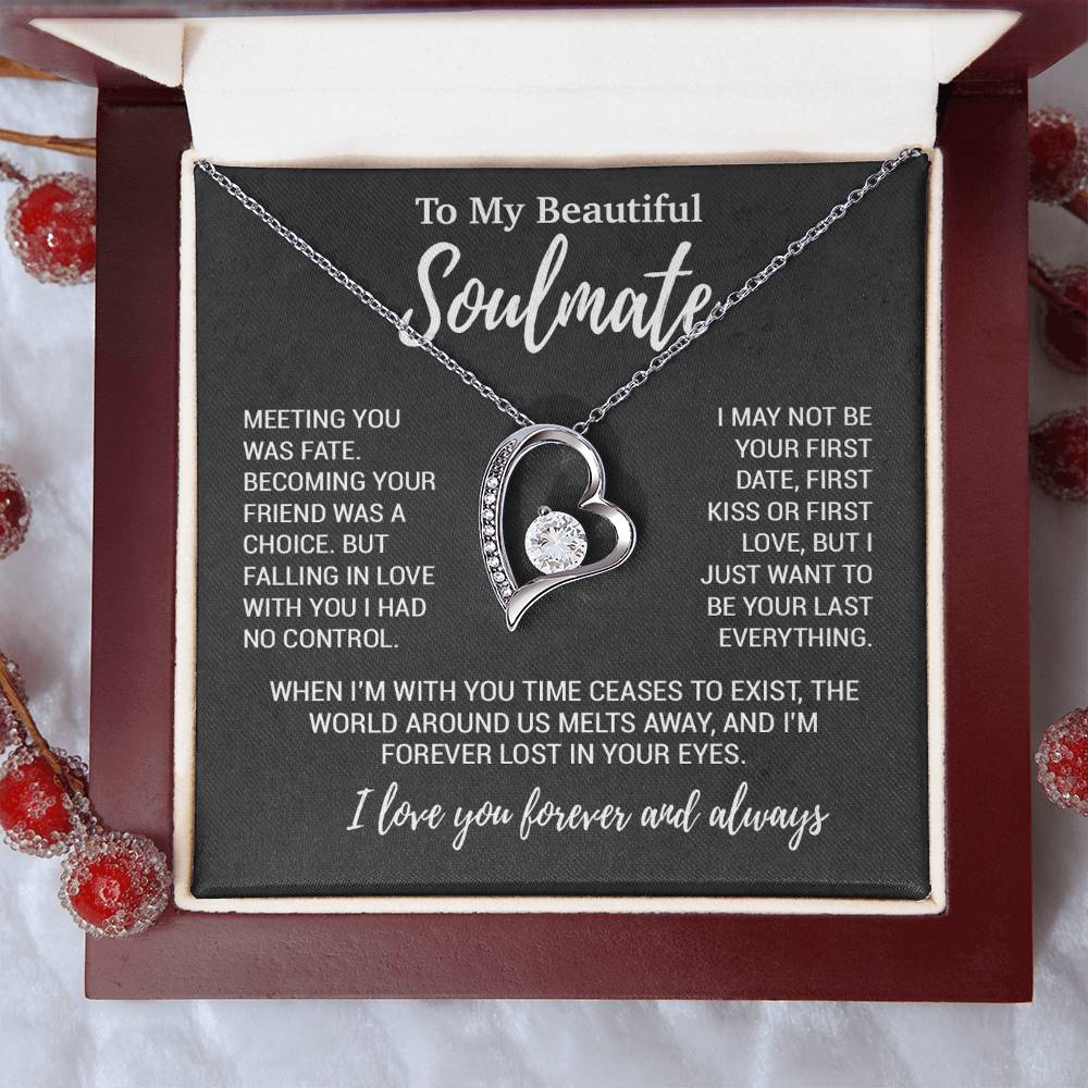To My Soulmate Necklace, Birthday Gifts For Her, Christmas Gift For Soulmate 16_9