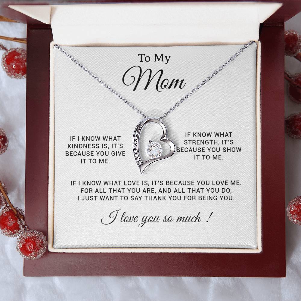 To My Mom Necklace, Gift For Mom, Mothers Day Gifts, Birthday Gift For Mom 24_4