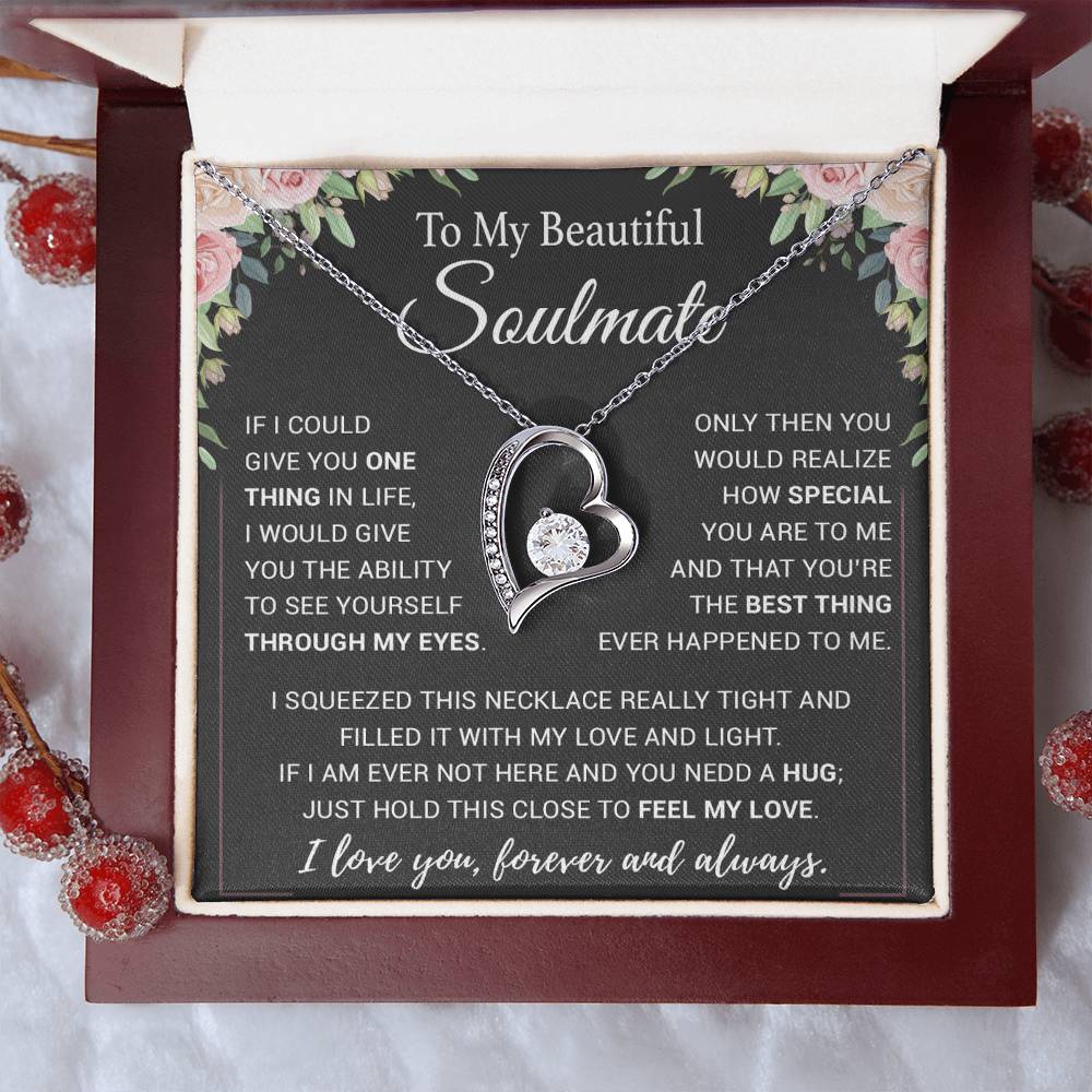 To My Soulmate Necklace, Birthday Gifts For Her, Christmas Gift For Soulmate 20_11