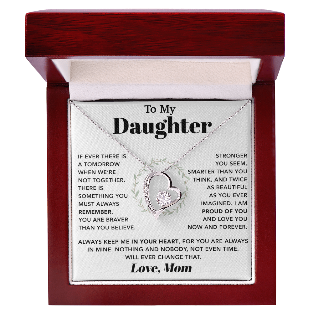 To My Daughter Necklace, Gift for Daughter from Mom And Dad, Mother Daughter Necklace 6_10