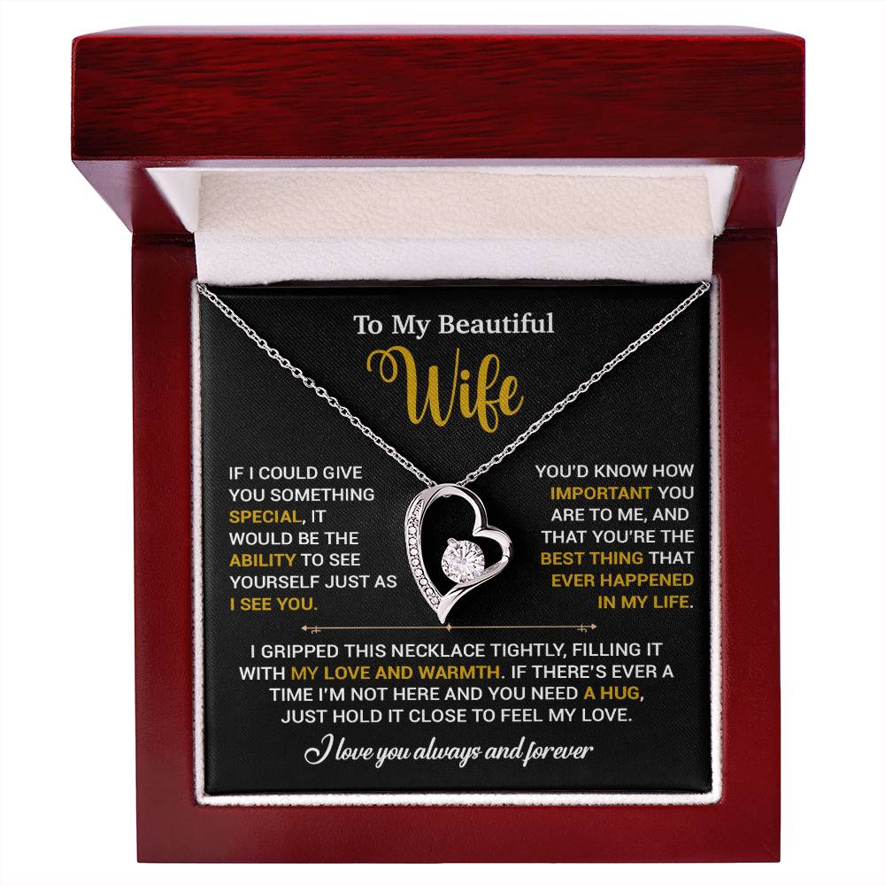 To My Wife Necklace, Christmas Gifts For Women, Anniversary Gift For Wife 25_11