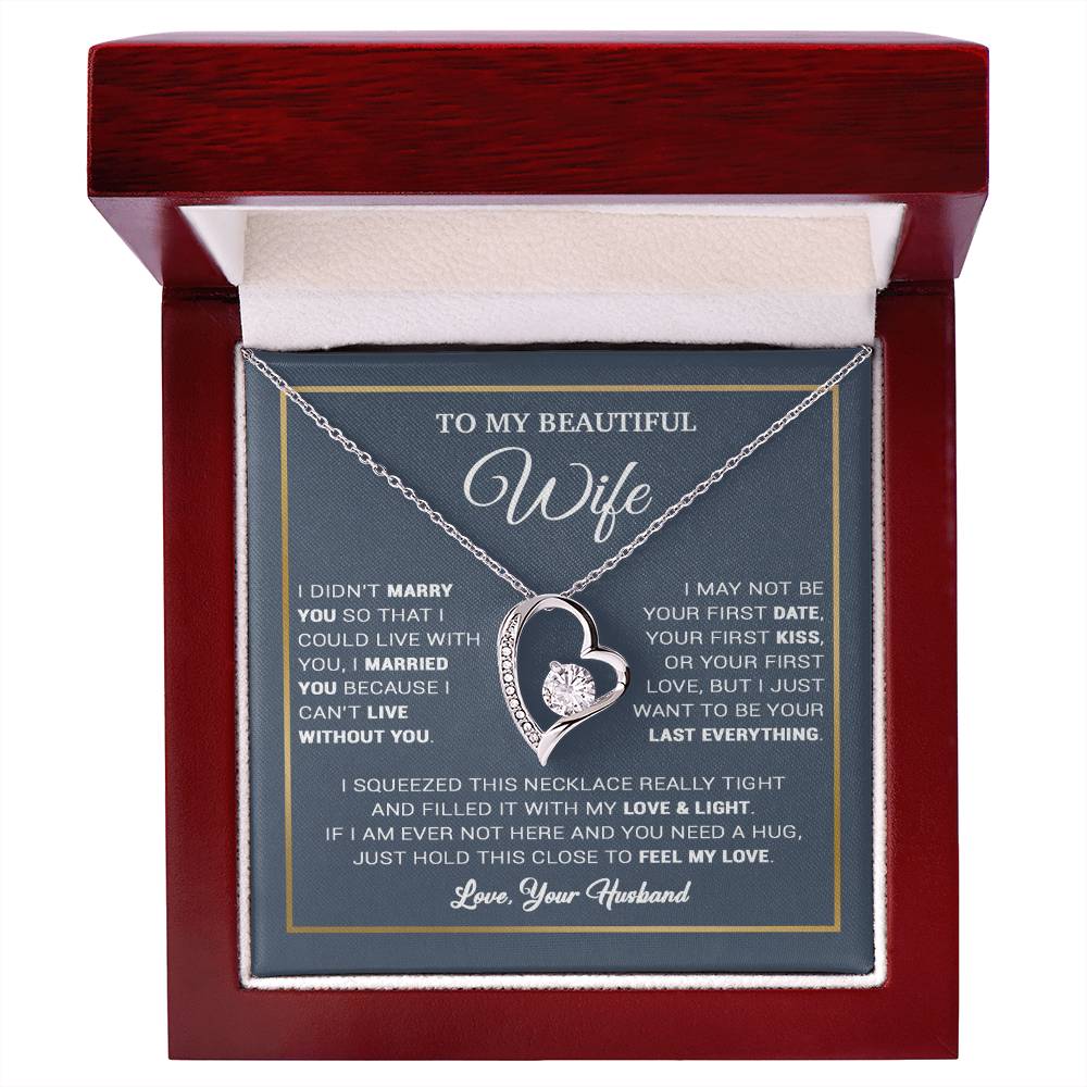 To My Wife Necklace, Gift For Wife, Anniversary Gift For Wife, Christmas Gift 13_12