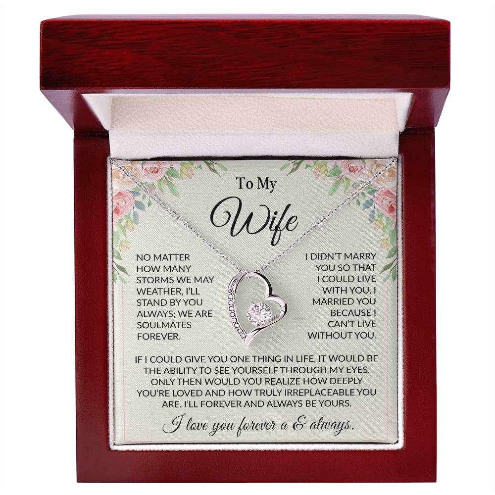 To My Wife Necklace, Christmas Gifts For Women, Anniversary Gift For Wife 18_10