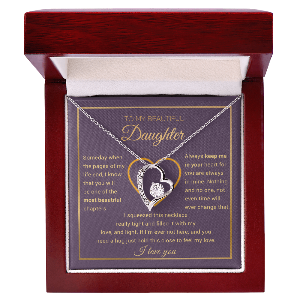 To My Daughter Necklace, Gift For Daughter From Dad, Daughter Father Necklace 30_11_Tim