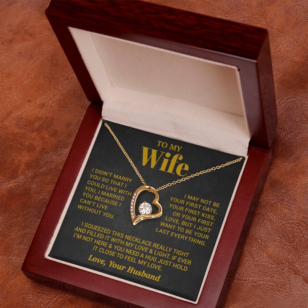 To My Wife Necklace, Christmas Gifts For Women, Anniversary Gift For Wife 27_9