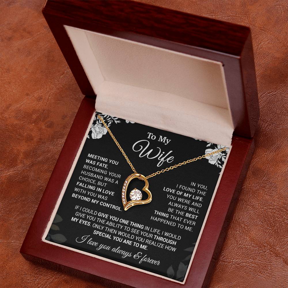 To My Wife Necklace, Gift For Wife, Anniversary Gift For Wife, Christmas Gift 22_11