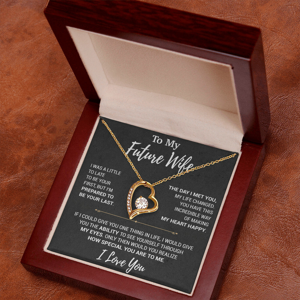 To My Future Wife Gift, To My Soulmate, Girlfriend Necklace, Gift For Wife