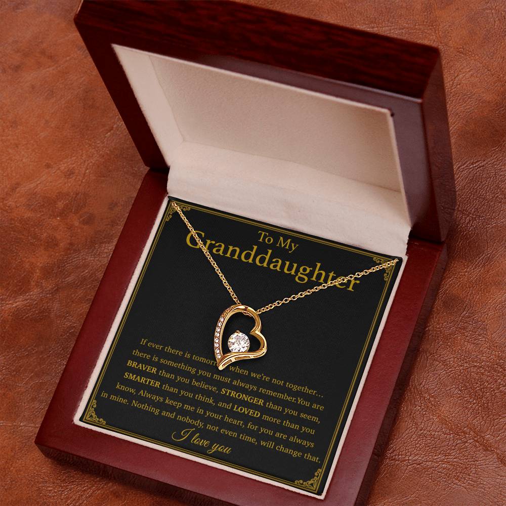 To My Granddaughter Necklace, Birthday Gift For Granddaughter, Birthday Gifts 29_8