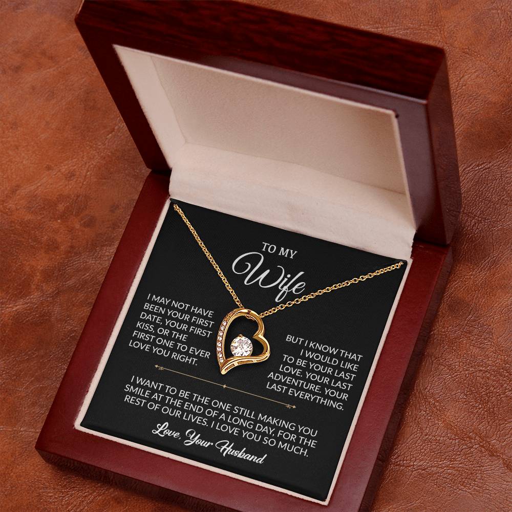 To My Wife Necklace, Gift For Wife, Anniversary Gift For Wife, Necklace For Wife