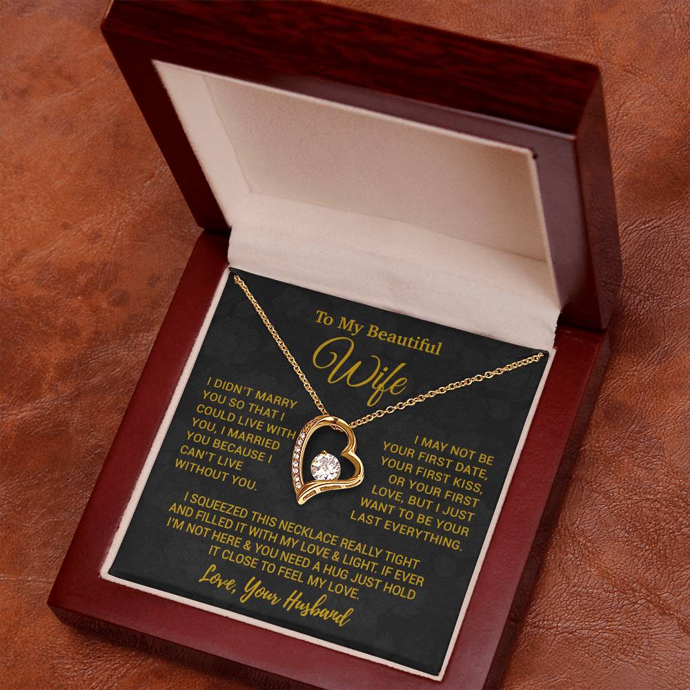 To My Wife Necklace, Christmas Gifts For Women, Anniversary Gift For Wife 23_9