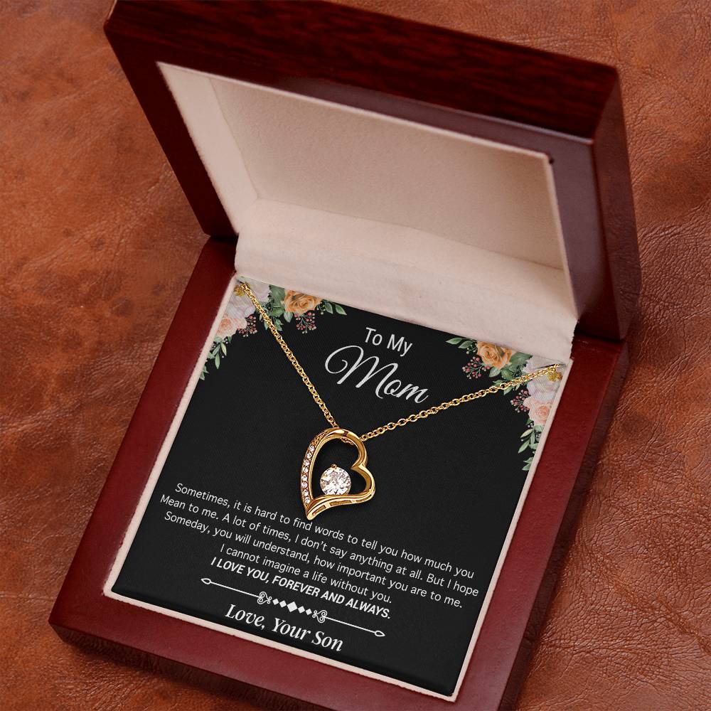 To My Mom Necklace, Mother's Day Gifts To Mom, Mom Gift From Daughter, Gifts for Mom from Son 6_3