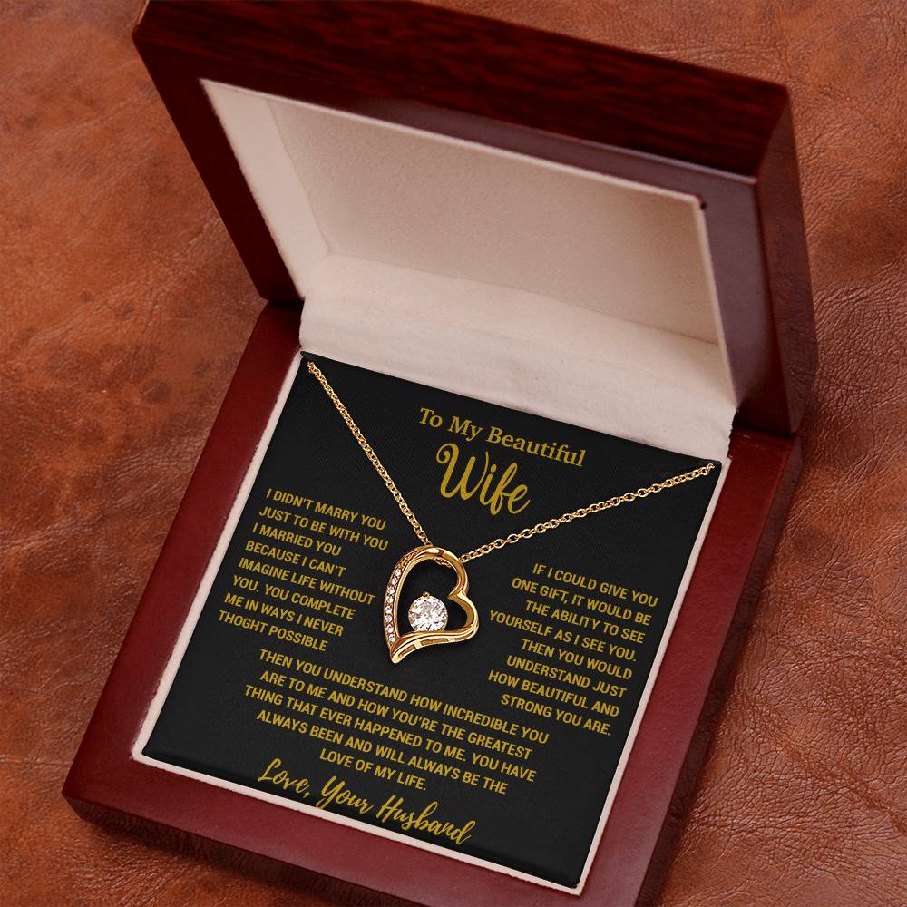 To My Wife Necklace, Vanlentines Gifts For Women, Anniversary Gift For Wife 2_1