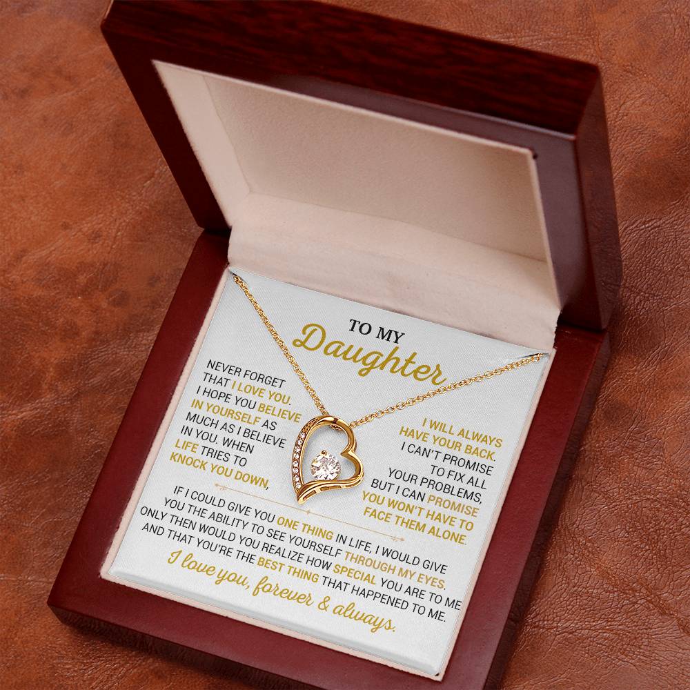 To My Daughter Necklace, Gift for Daughter from Dad,Daughter Father Necklace 10_9