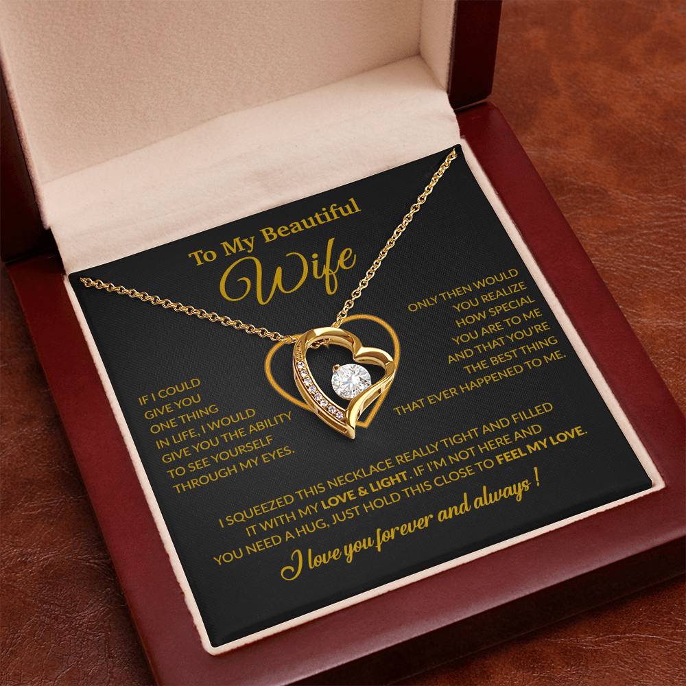 To My Wife Necklace, Christmas Gifts For Women, Anniversary Gift For Wife 16_12_2025_Gold
