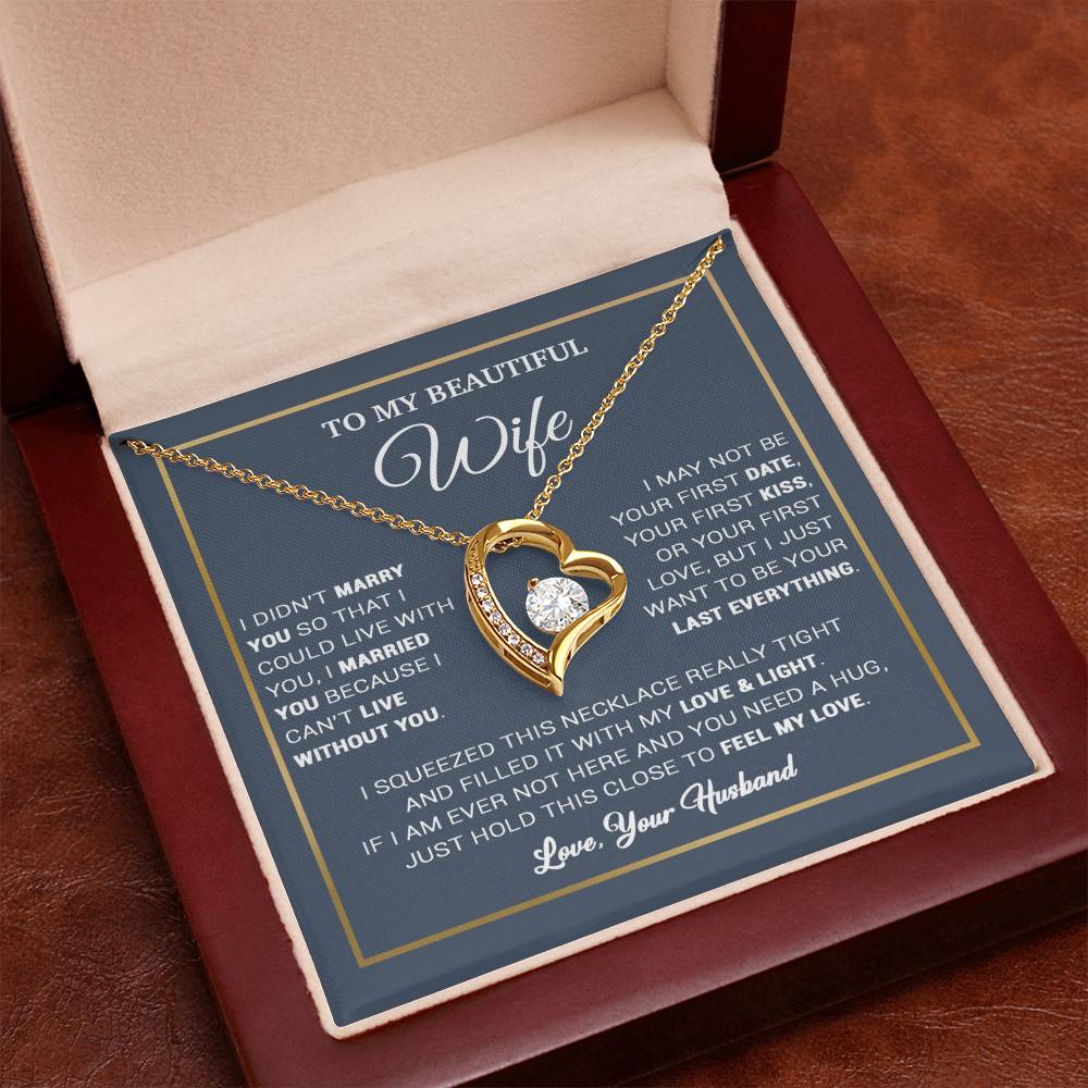 To My Wife Necklace, Gift For Wife, Anniversary Gift For Wife, Christmas Gift 13_12