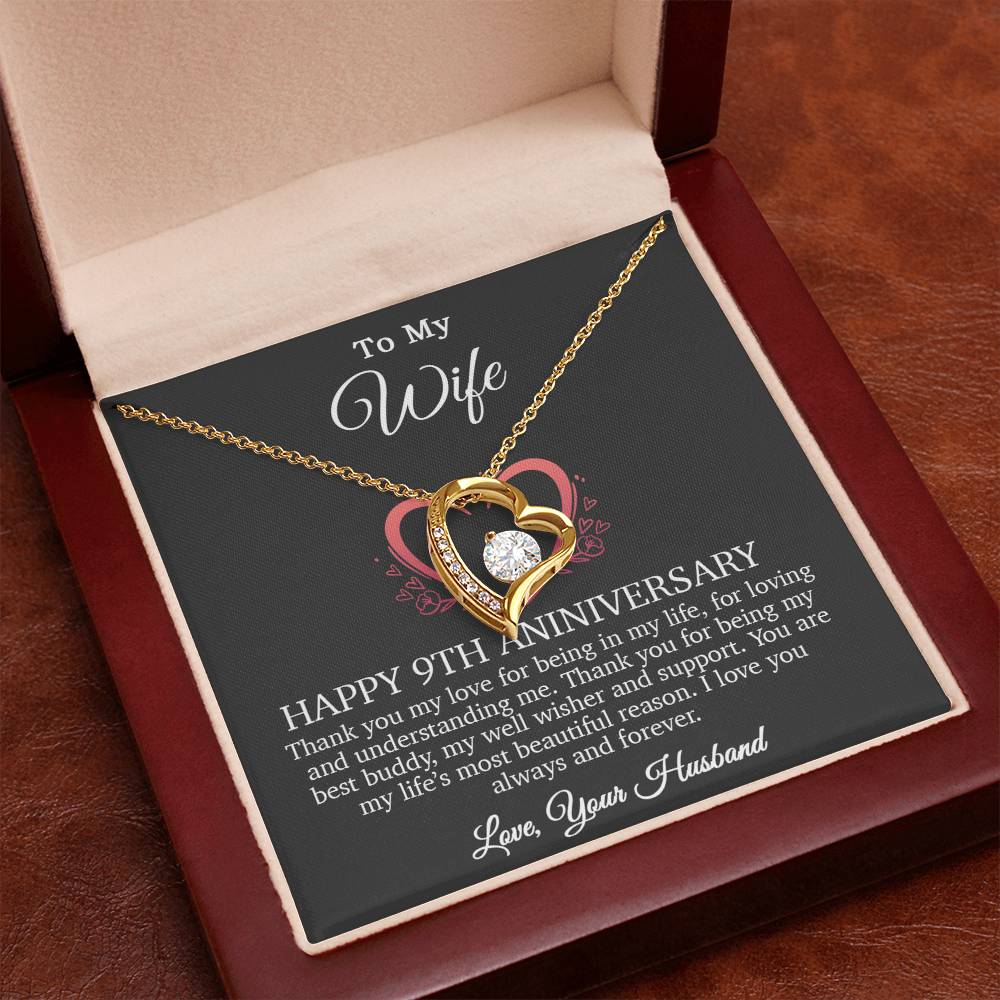 9th Anniversary Gift For Wife, 9 Year Anniversary Gifts, 9th Wedding Anniversary Gift Ideas