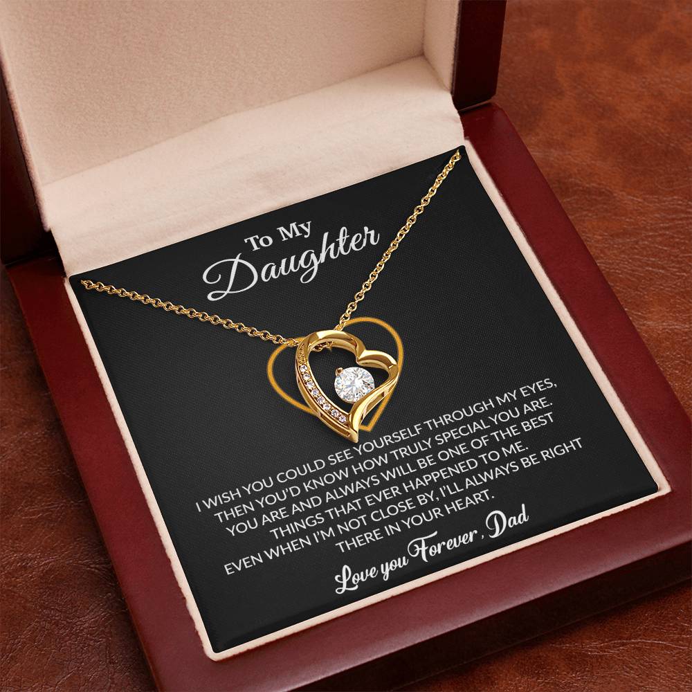 To My Daughter Necklace, Gift for Daughter from Dad, Father Daughter Necklace 22_6