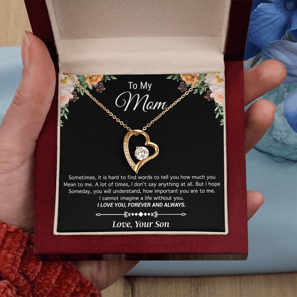 To My Mom Necklace, Mother's Day Gifts To Mom, Mom Gift From Daughter, Gifts for Mom from Son 6_3