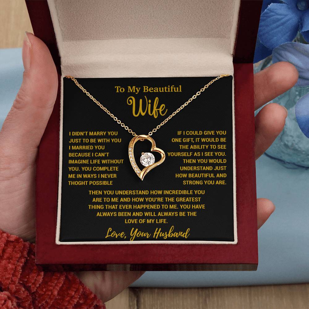 To My Wife Necklace, Vanlentines Gifts For Women, Anniversary Gift For Wife 2_1