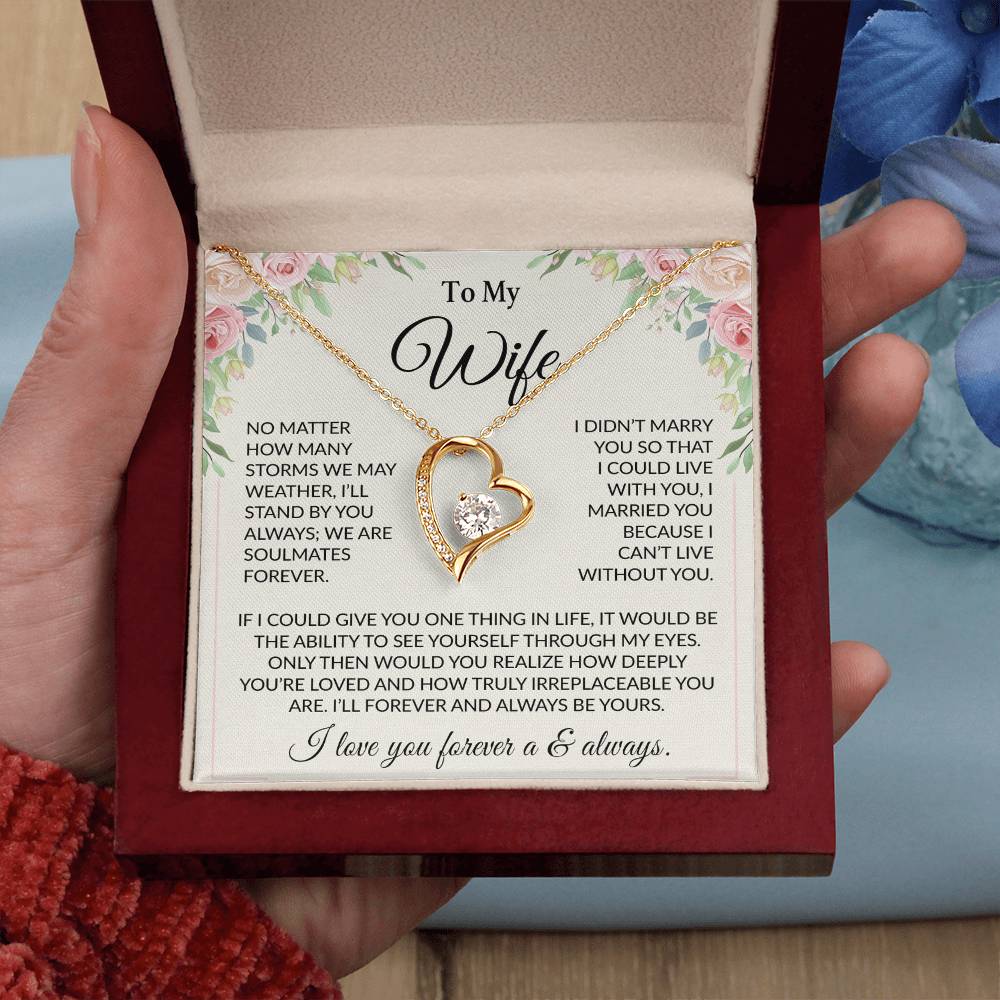 To My Wife Necklace, Christmas Gifts For Women, Anniversary Gift For Wife 18_10