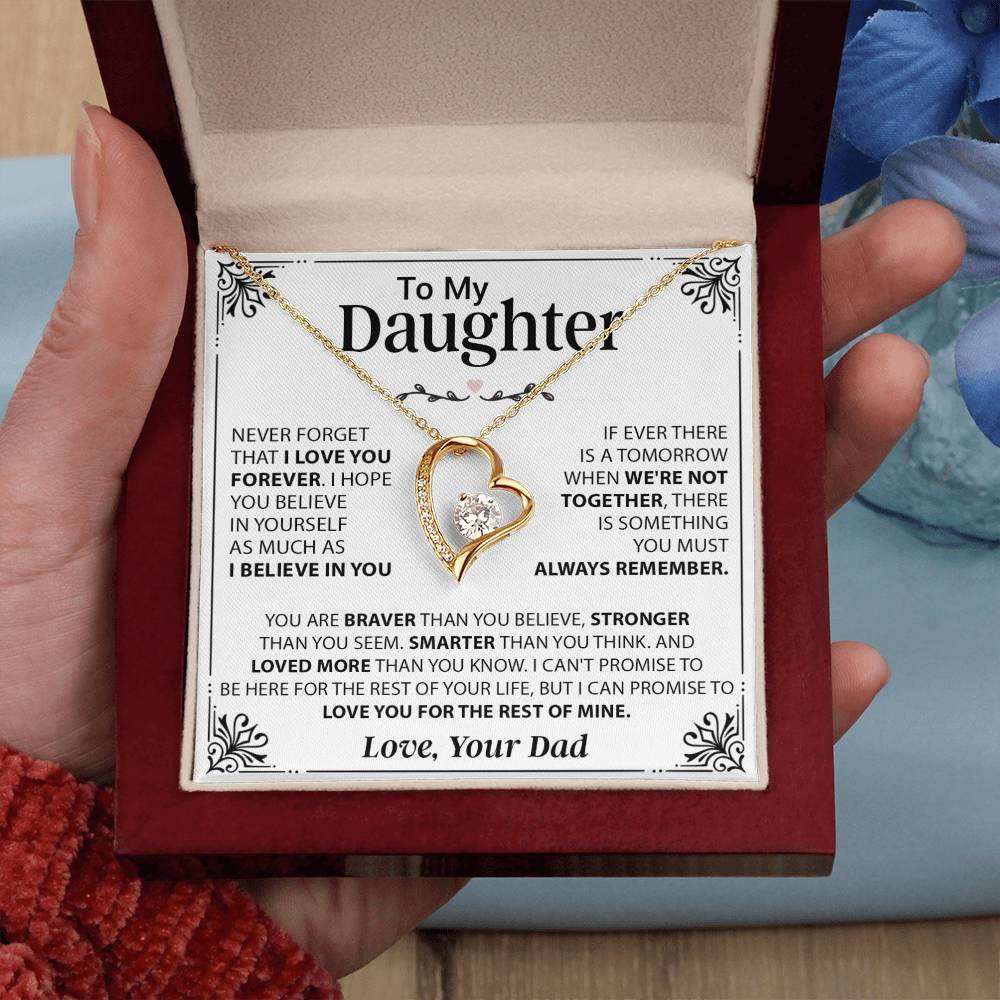 To My Daughter Necklace Gift for Daughter from Dad,Daughter Father Necklace 3_12