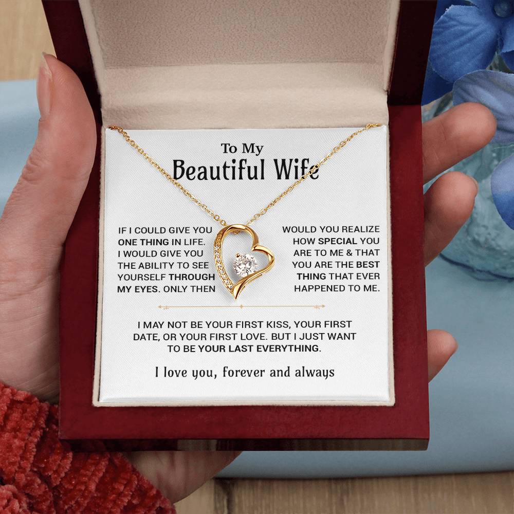To My Wife Necklace, Christmas Gifts For Women, Anniversary Gift For Wife 25_10