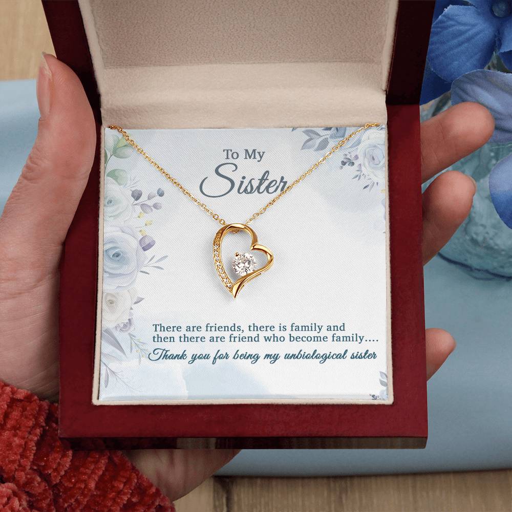 To My Sister Necklace, Brother to Sister, Birthday gift For Sister from Brother 12_6