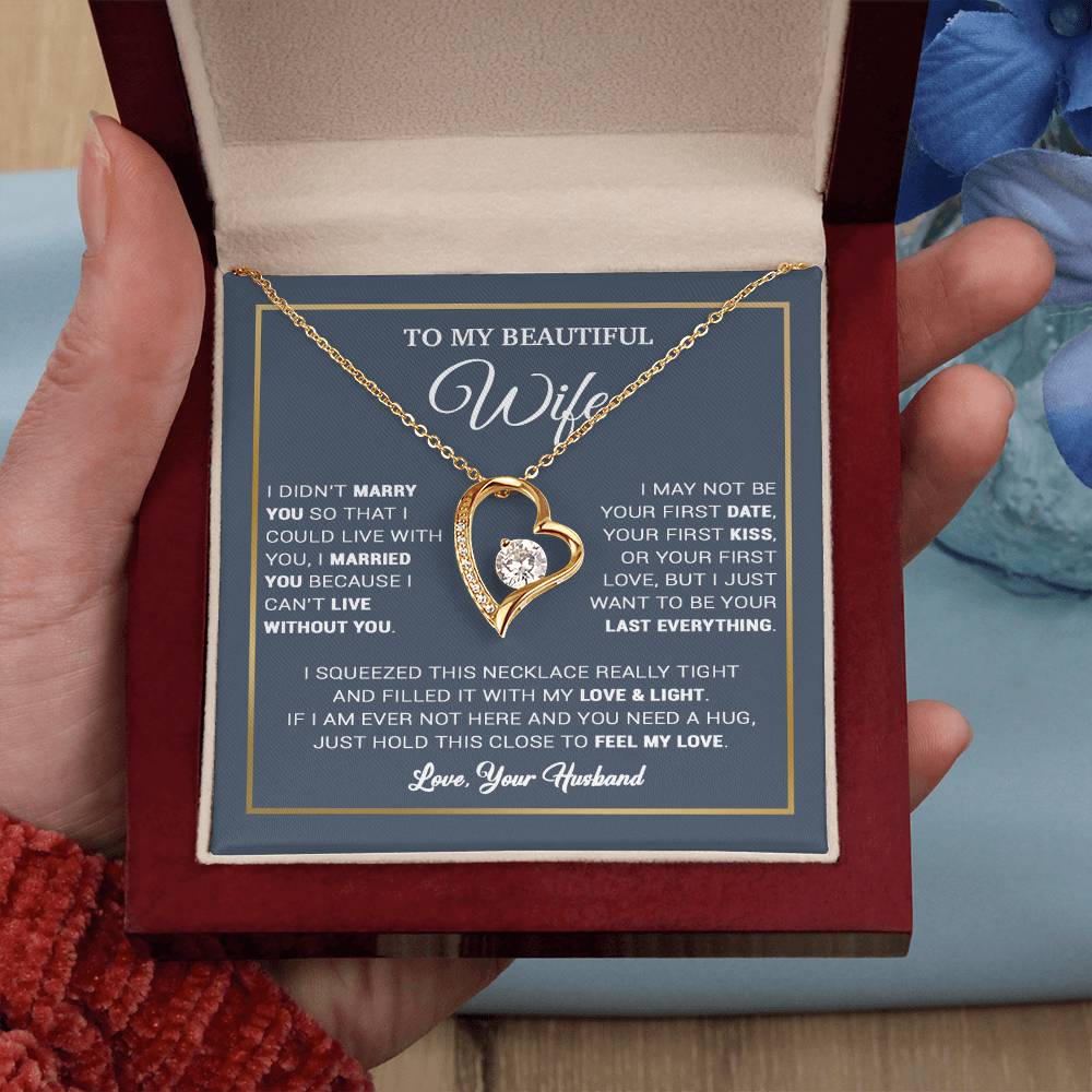 To My Wife Necklace, Gift For Wife, Anniversary Gift For Wife, Christmas Gift 13_12