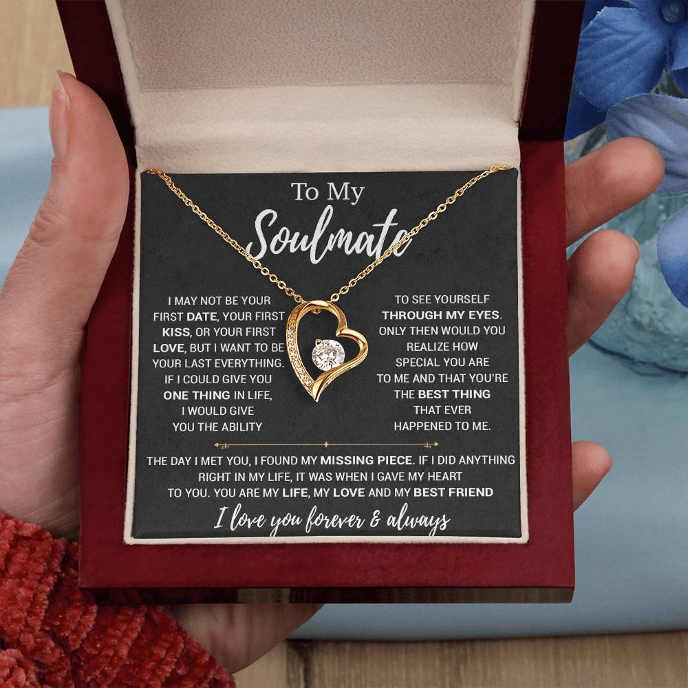 To My Soulmate Necklace, Birthday Gifts For Her, Christmas Gift For Soulmate 13_9