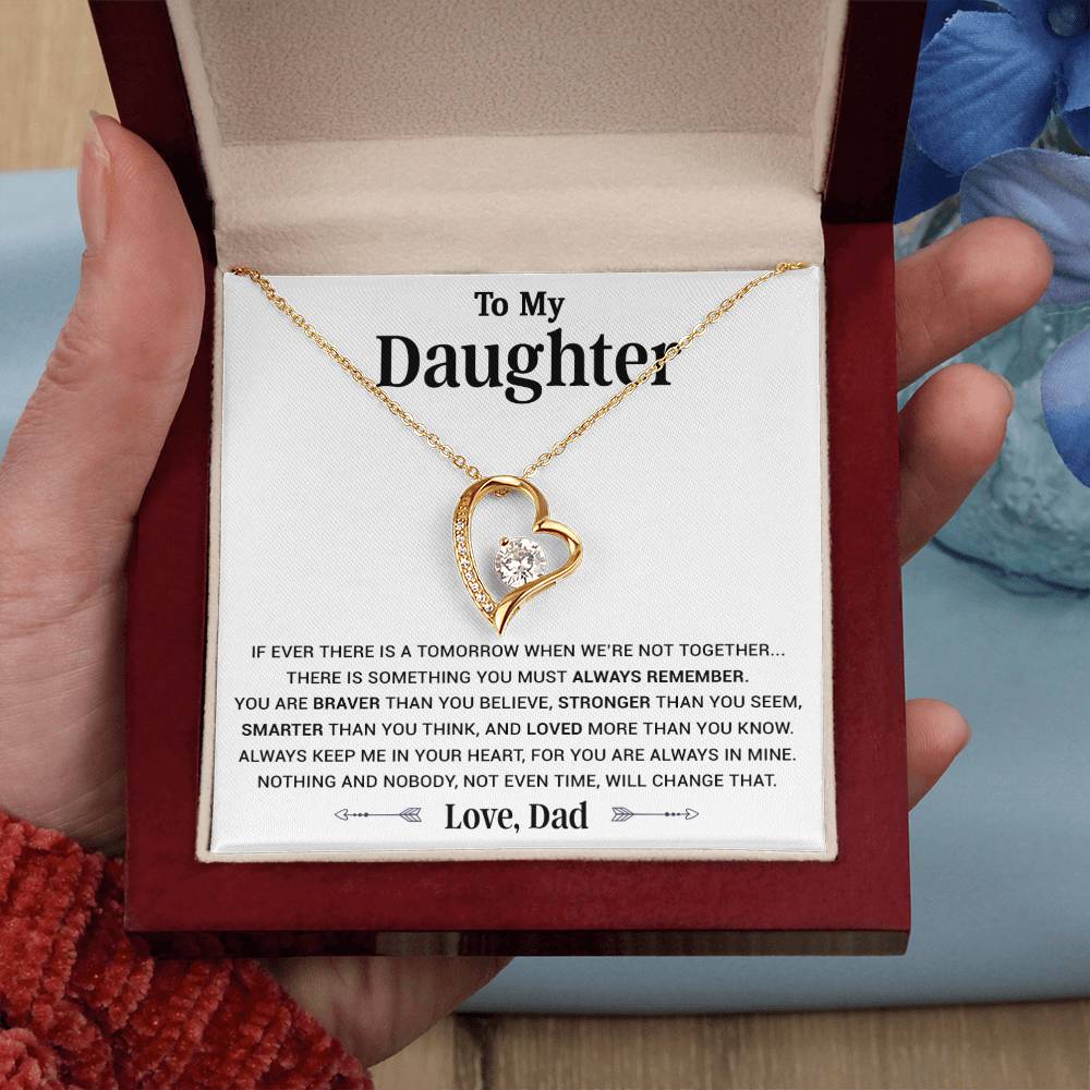 To My Daughter Necklace, Daughter Father Necklace, Daughter Gift from Dad 25_8