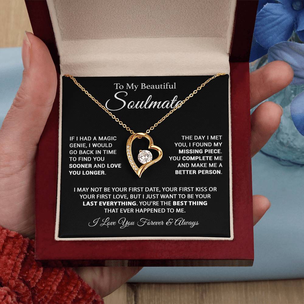 To My Soulmate Necklace Gift For Wife Girlfriend Birthday Anniversary Christmas 16_11_Black