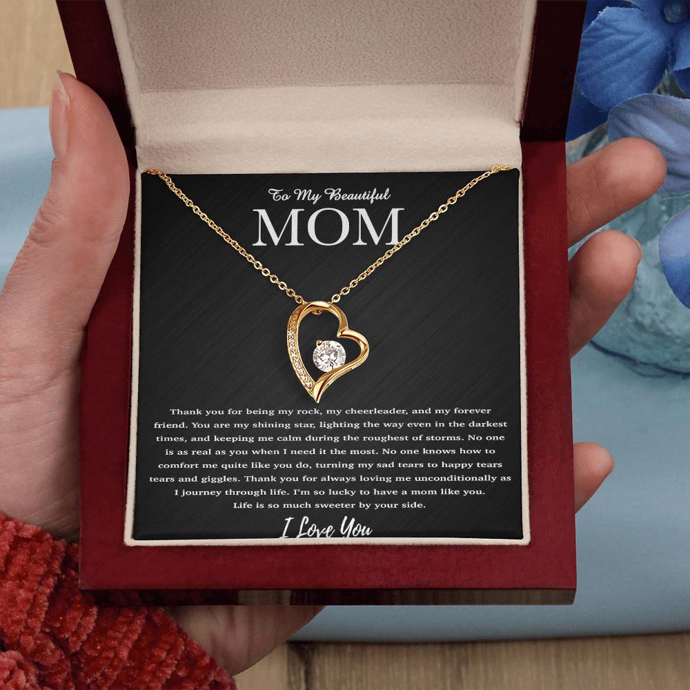 To My Mom Necklace, Gift For Mom From Daughter, Mother's Day Gifts 24_4