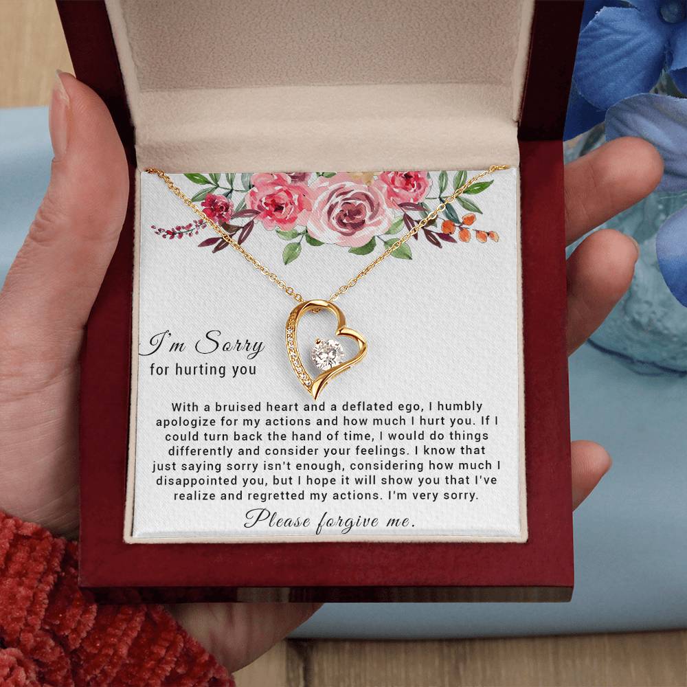 I'm Sorry Necklace Gifts, Apology Gifts For Her, Forgiveness Gift, Wife Gift 12_12