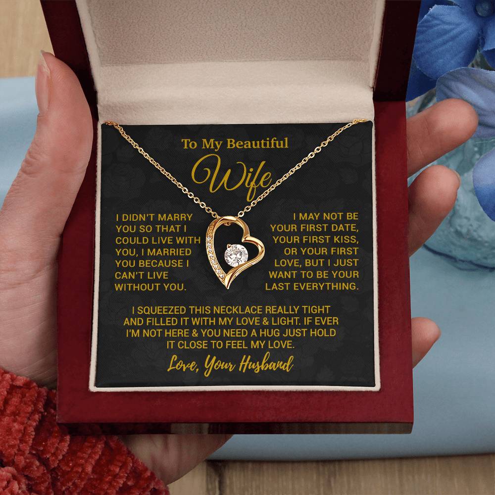 To My Wife Necklace, Christmas Gifts For Women, Anniversary Gift For Wife 23_9