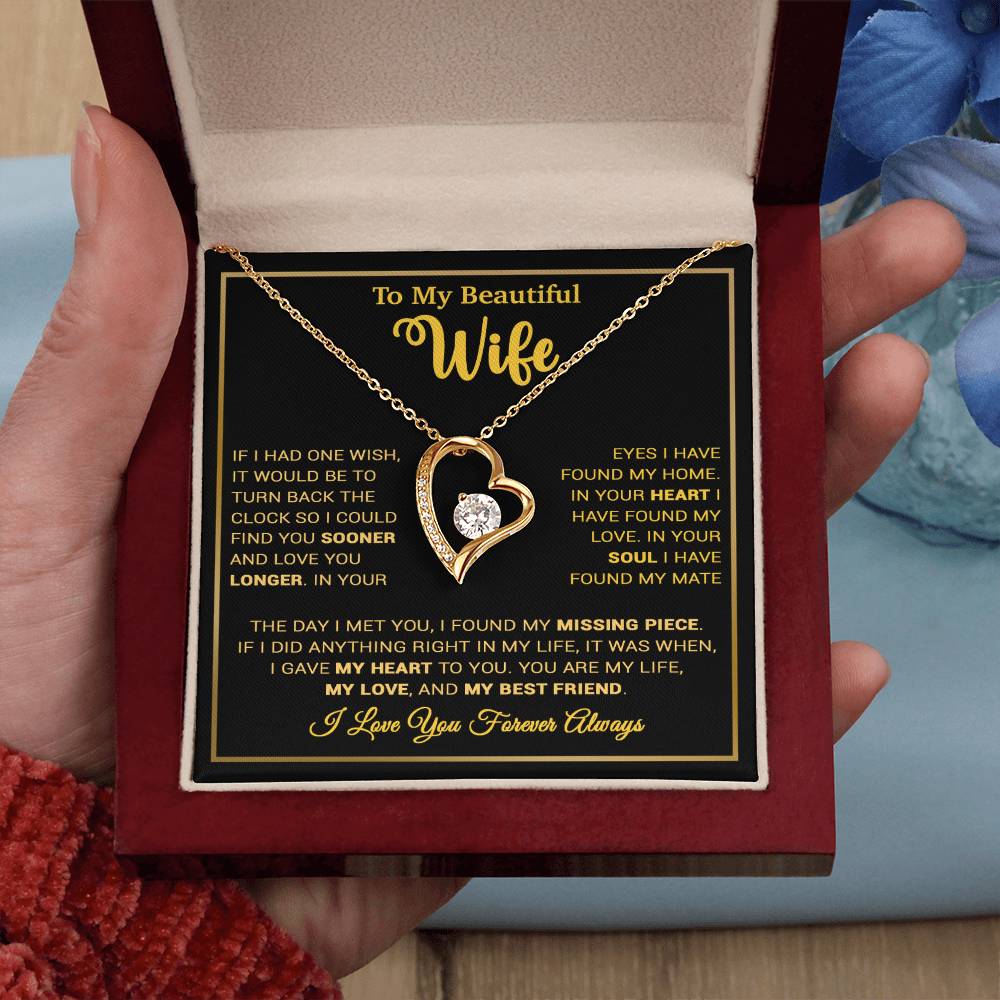 To My Wife Necklace, Gift For Wife, Anniversary Gift For Wife, Christmas Gift 27_9