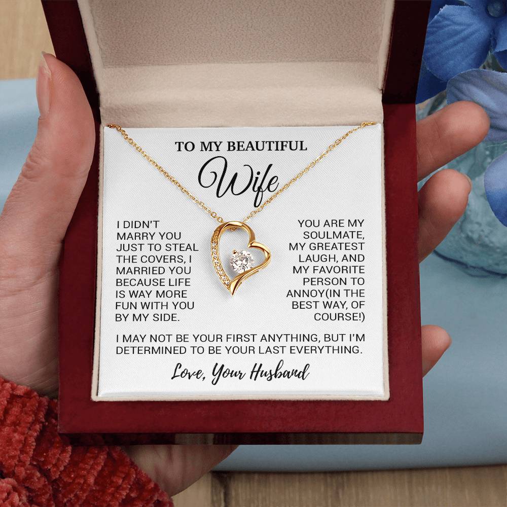 To My Wife Necklace, Christmas Gifts For Women, Anniversary Gift For Wife 24_10